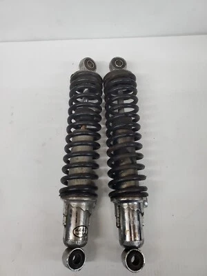 1976 76 77 Suzuki GT250 250 SHOWA 4440  Rear Shocks - Image 1 of 4