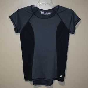 HEAD Women's Sz S Gray TRAINING T-SHIRT Athletic Tee Shirt - Picture 1 of 4