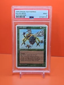 🟢🟢🟢 1995 Magic The Gathering KILLER BEES 4TH EDITION PSA 9 🟢🟢🟢 - Picture 1 of 2