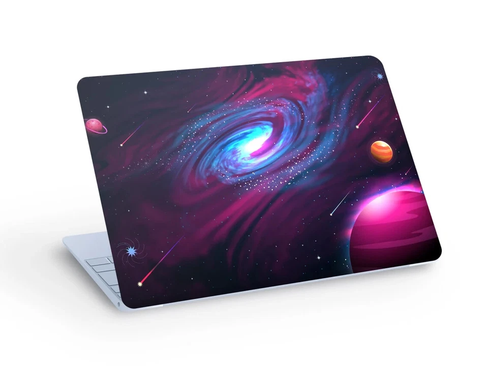 Space GALAXY LAPTOP SKIN Sticker, Space Galaxy Laptop Skin Decal - Custom Size - Image 1 of 1