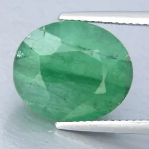8.86Cts Amazing Natural Green Beryl Emerald 14.6x12.3mm Oval Shape Collection - Picture 1 of 4