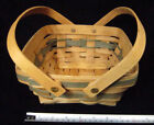 SIGNED LONGABERGER Handwoven BAYBERRY BASKET Christmas Collection 1993 Edition
