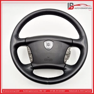 Lenkrad Leder Schwarz 61297477 LANCIA THESIS 841AX 2.4 JTD TRW - Bild 1 von 12