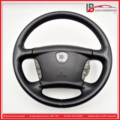 Lenkrad Leder Schwarz 61297477 LANCIA THESIS 841AX 2.4 JTD TRW - Bild 1 von 4