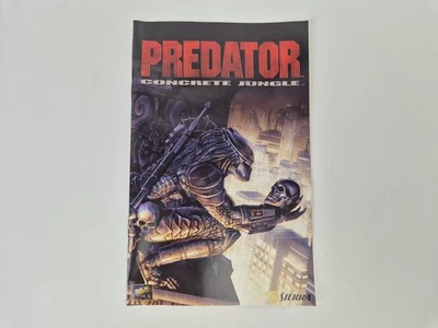 Manual Only - Predator: ConcreteJungle - No Game Included - Image 1 of 2
