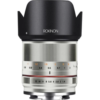 Rokinon 21mm F1.4 High Speed Wide Angle Lens (Silver) [Multiple Mount Options] - Image 1 of 4