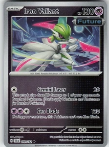 PO-01 Reverse Holo Iron Valiant 079/162 Uncommon SV05: Temporal Forces - Picture 1 of 1