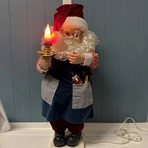 Motion-ettes Santa The Toymaker Telco 26" Figurine ~Tested Working - Picture 1 of 11