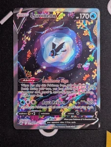 Lumineon V GG39/GG70 Crown Zenith: Galarian Gallery Holo Pokemon TCG - Picture 1 of 2