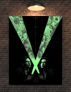 Póster verde X - Archivos - Imagen 1 de 1