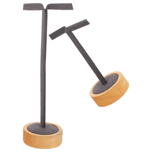 Soporte de exhibición de pendientes de barra en T 2 piezas para vendedores - Torres de joyería de encimera - Imagen 1 de 12