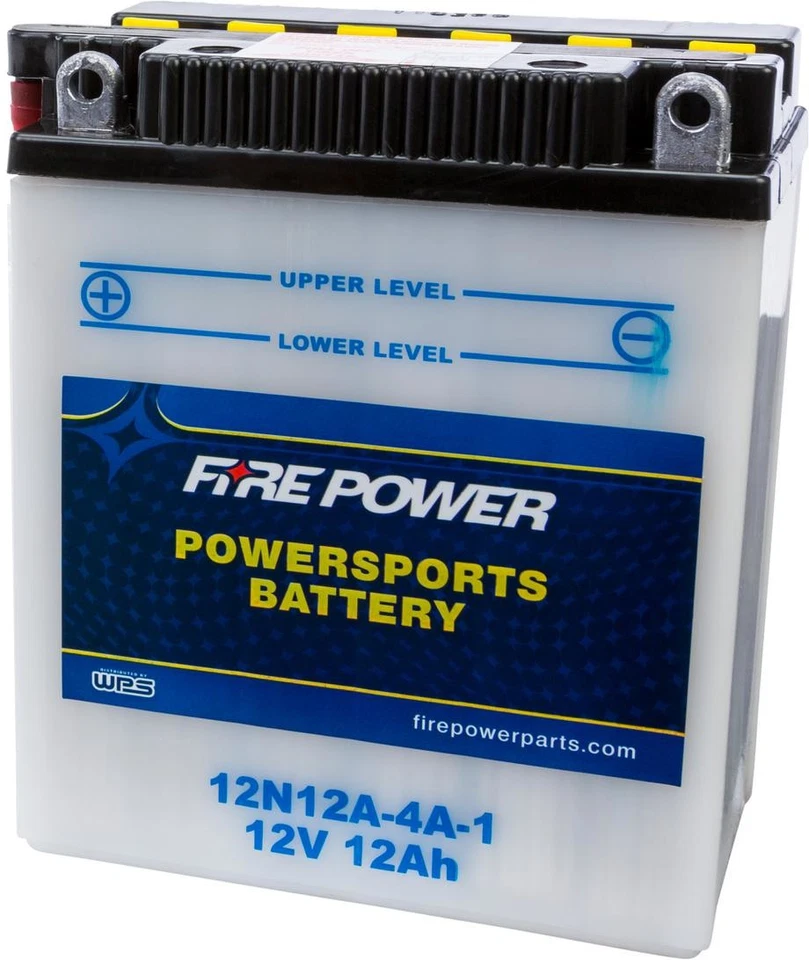 WPS Fire Power 12N12A-4A-1 Battery #12N12A-4A-1 for Honda/Yamaha/Kawasaki Foto 1 de 1