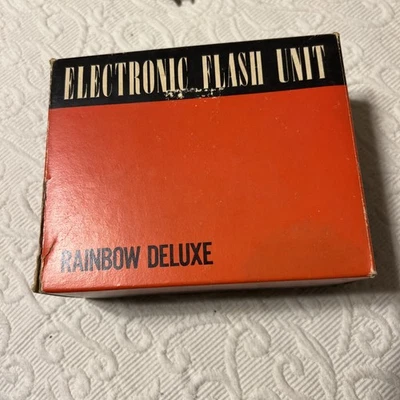 Barra de flash Rainbow Deluxe com caixa - feita no Japão recarregável transistorizada - Imagem 1 de 4