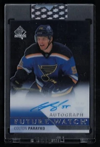2022-23 Upper Deck Clear Cut Rookie Tribute Future Watch Auto Colton Parayko - Picture 1 of 1