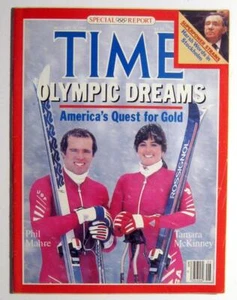 US OLYMPIC SKIERS ~ Time Magazine January 1984 issue w/ Mahre & McKinney - Picture 1 of 1