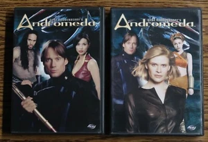 4 DVD Set Andromeda - Season 1: Volume 1.1 and 1.2 (DVD, 2002) Like New - Picture 1 of 13