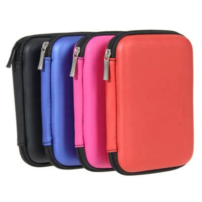 2.5" External Storage USB Hard Drive Disk HDD Carry Case Cover Multifunction - Image 1 of 4