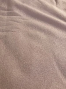 1.5 X WOF (50” Ish) Yards Of Apparel Quality Baby Pink Fleece - Picture 1 of 1