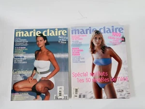 Vintage MARIE CLAIRE UK Edition Magazine Lot of 5 - Picture 1 of 3