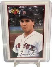 1989 Bowman  Tom Fischer #20 Boston Red Sox Baseball Card NM