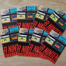 Super Nintendo Poster SNES Game Boy Classic Plakat Flyer beidseitig (Auswahl)
