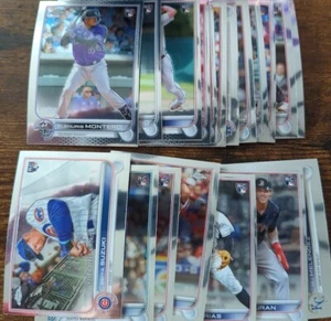 Lote de 19 tarjetas de béisbol de novato Topps Chrome Update 2022 Greene, Suzuki, Kirby + - Imagen 1 de 6