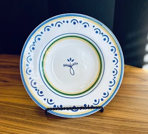 William Sonoma Schalen mit blau gelbem Rand 3er Set Made in Italy - Bild 1 von 4