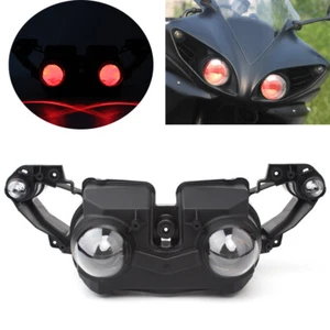 Faro montado 35W proyector ojo de diablo rojo para Yamaha YZF R1 09-11 - Imagen 1 de 16