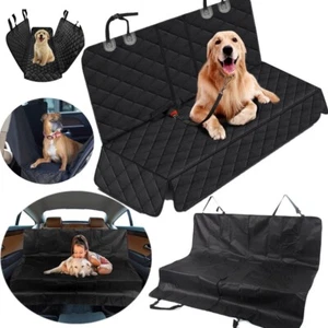 Pet Dog Seat Cover for Truck SUV Car Back Seat Protector Hammock Mat Waterproof - Picture 1 of 18