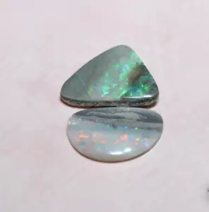 Pietre Preziose Opale Naturale Australiano Fuoco 5,60 Ct, Cabochon Opale Ottima Qualità. - Foto 1 di 7