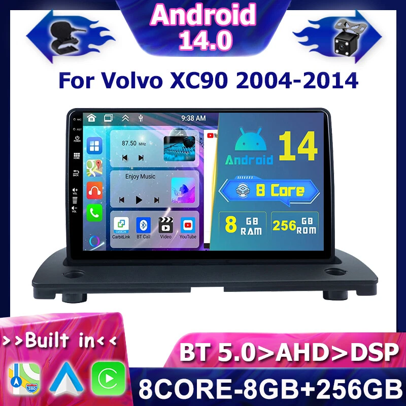 ✅8GB+256GB✅ Car Stereo GPS For Volvo XC90 2004-2014 Android 14 CarPlay Head Unit - Image 1 of 4