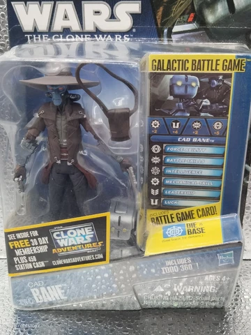 STAR WARS  3.75" THE CLONE WARS CAD BANE & TODO 360 CW42 MIP Cover