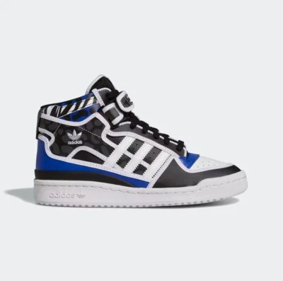 Adidas Rich Mnisi Forum Mid Damen Sneaker / Blau Weiß / UVP 85€
