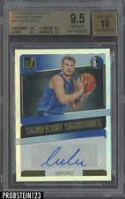 2018-19 Donruss Significant Signatures Luka Doncic RC Rookie BGS 9.5 w/ 10 AUTO