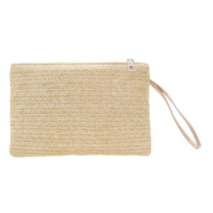Bolso sin asas Monedero Miss Verano Bolso de playa Pequeño Hecho a mano Cartera de cambio - Imagen 1 de 12