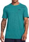 Under Armour Mens Seam-less Grid Short Sleeve Training Top Gym Workout - Green