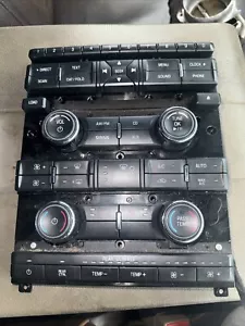 2009-2011 Ford Flex Ac Heater Radio Control Panel 8A8T-18A802-CF - Picture 1 of 3
