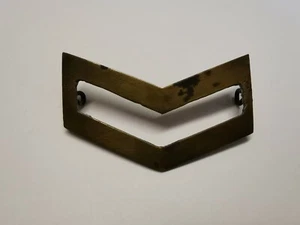 Chevron cabo de latón del ejército británico - Imagen 1 de 4