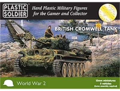 Plastic Soldier WW2V15022 - Inglese Cromwell Tank - 1/72 Plastica Kit - T48 Post - Immagine 1 di 4