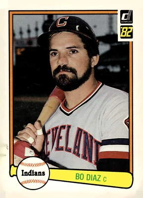 1982 Donruss #263 Bo Diaz - Image 1 of 2