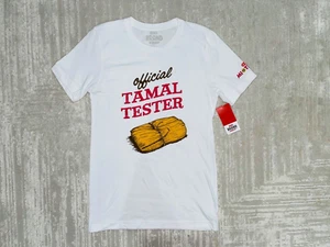 HEB Lebensmittelgeschäft Markenladen TEXAS LE offizieller Tamale Tester X-MAS Mi Tienda Shirt SM - Bild 1 von 14