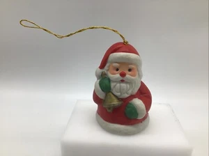 Vintage 1985 Giftco Inc. Santa Bell Ornament Made In Taiwan - Picture 1 of 16