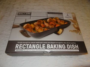 Piatto da forno rettangolare appetito NUOVO 15x10x3 - Foto 1 di 3
