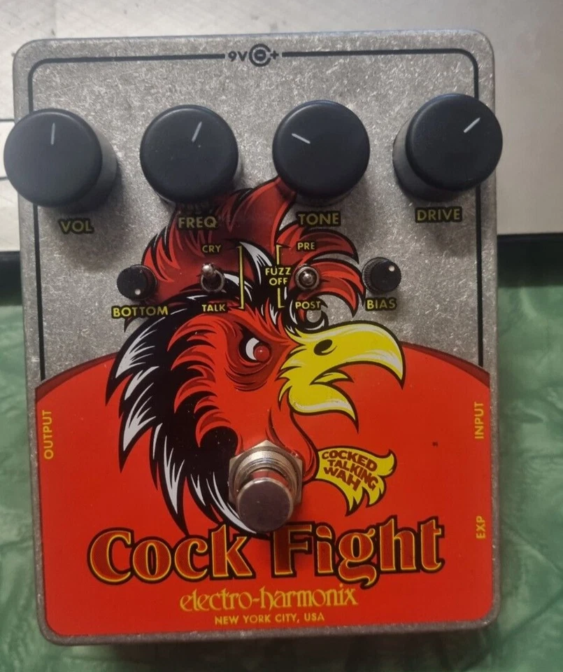 Electro Harmonix Cock Fight Floor Effects Pedal Opened Never Played - Image 1 of 3