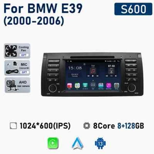 Android Car Radio Carplay Multimedia Player GPS Screen For BMW E39 E53 2000-2006 - Picture 1 of 29