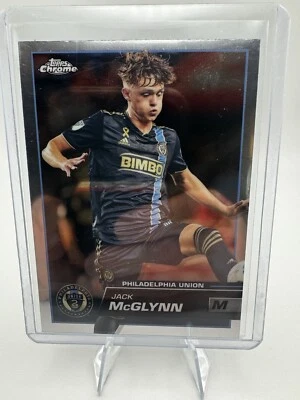 2023 Topps Chrome MLS #1 Jack McGlynn - Philadelphia Union - Image 1 of 2