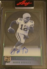 2023 Leaf Pro Set PURE Platinum Green Aaron Rodgers Auto Autograph #d 2/6! 