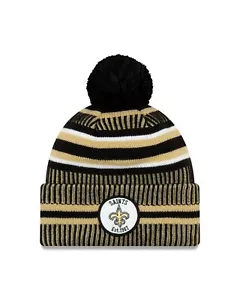 New Orleans Saints New Era Home EST, cappello sportivo in maglia sul campo pom - Foto 1 di 3