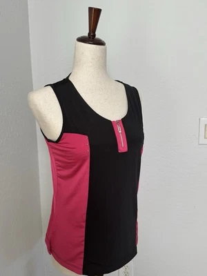 Jamie Sadock Golf Shirt Adult Womens M Pink Sleeveless Performance Pink Stretch - Image 1 of 4