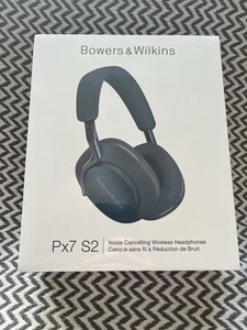 Bowers & Wilkins Headphones Over Ear PX7 S2 Noise Cancelling Blue - Picture 1 of 12